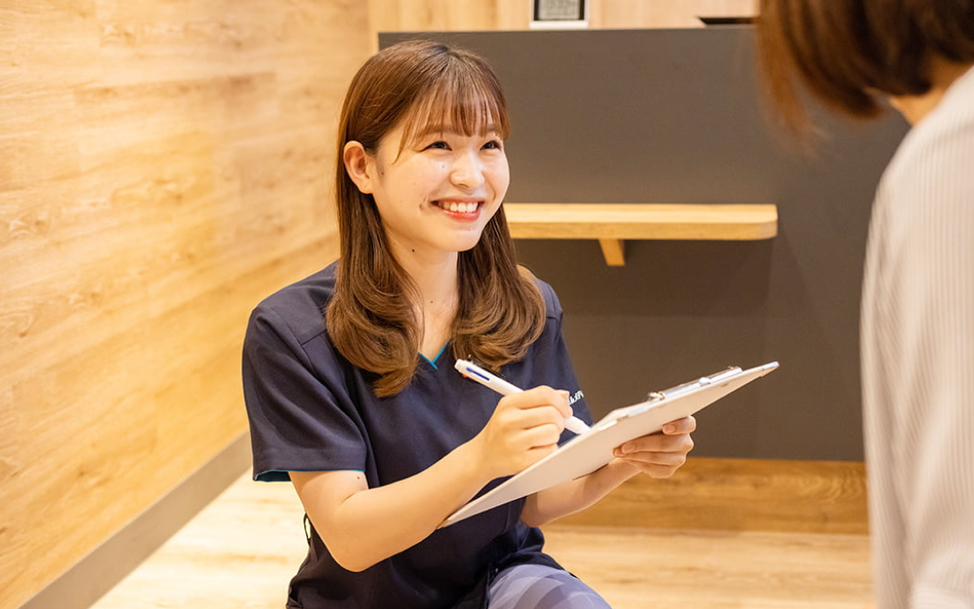 施術前カウンセリング