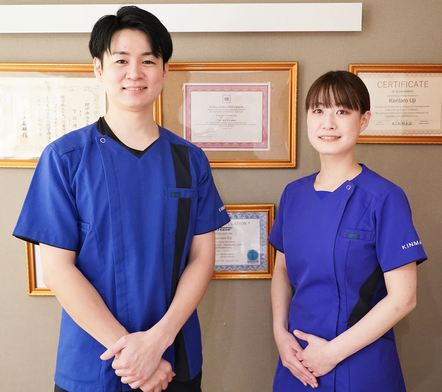 施術者は全員“理学療法士”。国家資格保有。