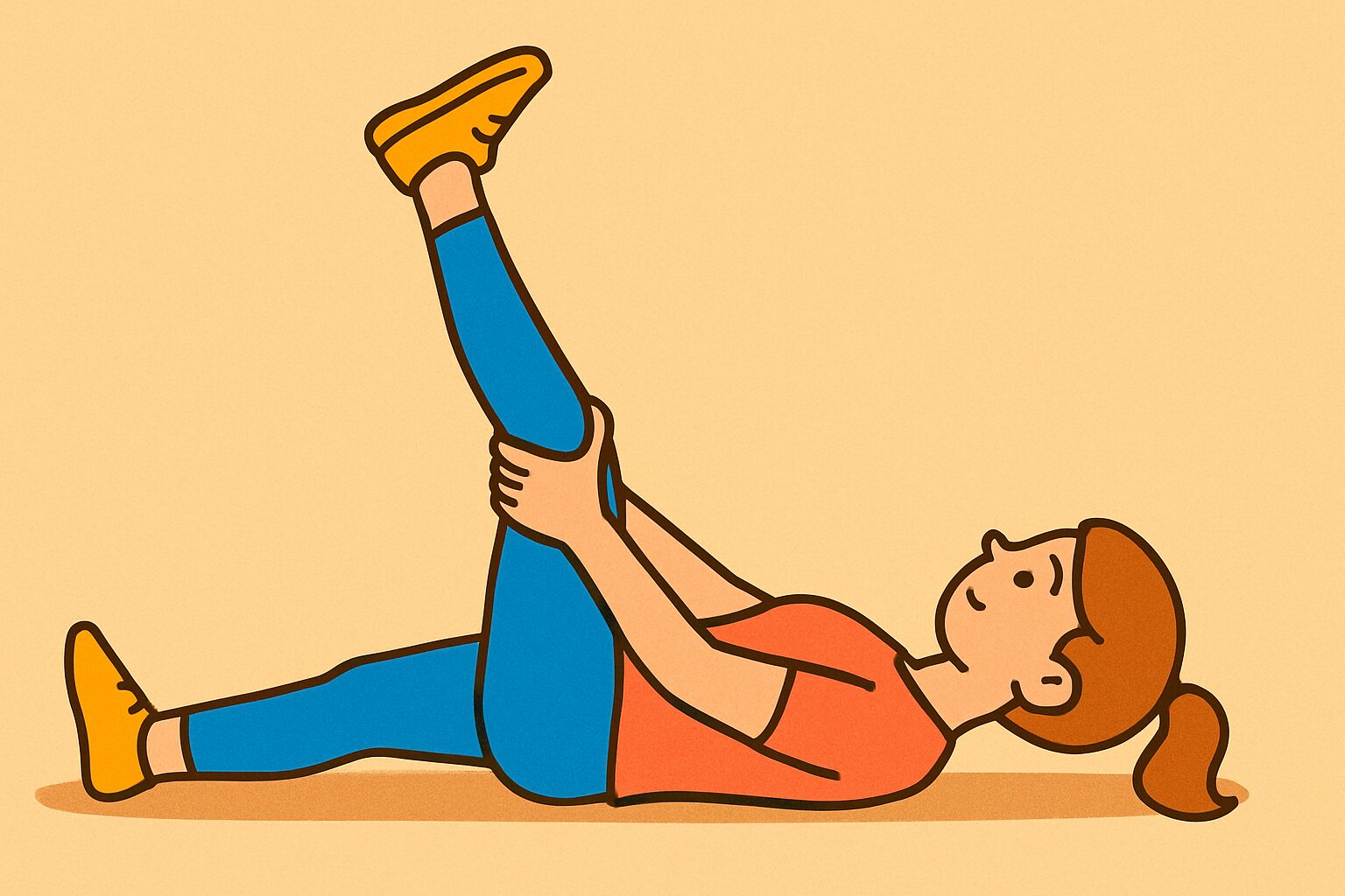 ハムストリングスのストレッチ