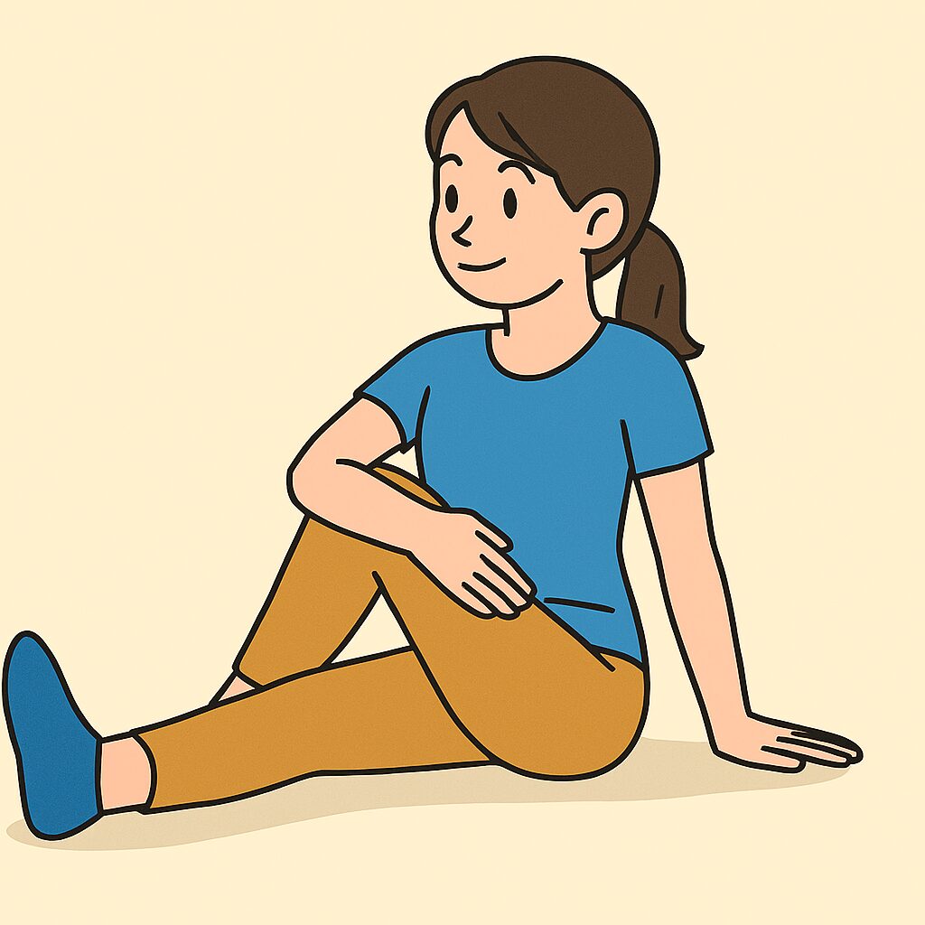 座りながら行うストレッチ