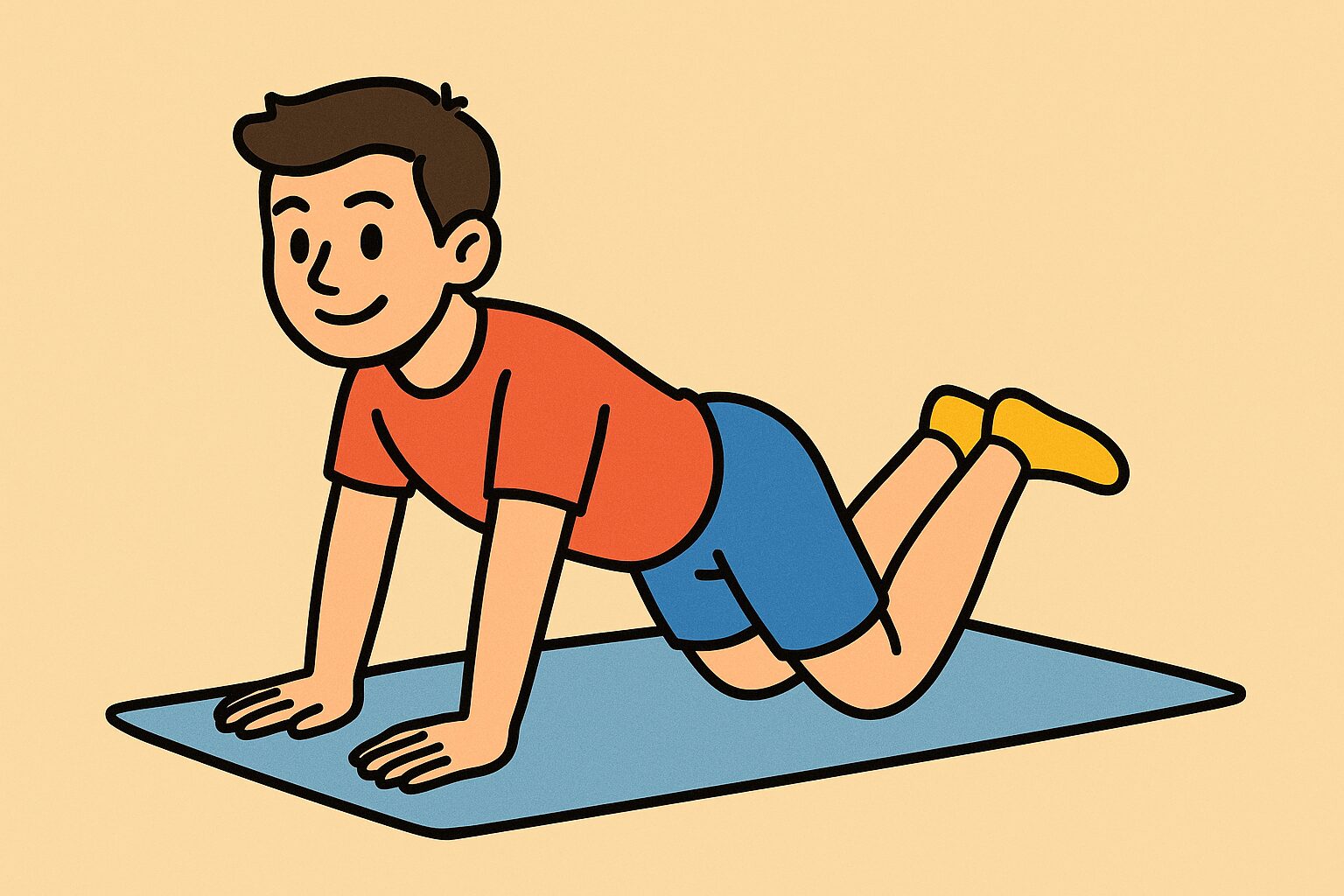 上半身を鍛えるプッシュアップ