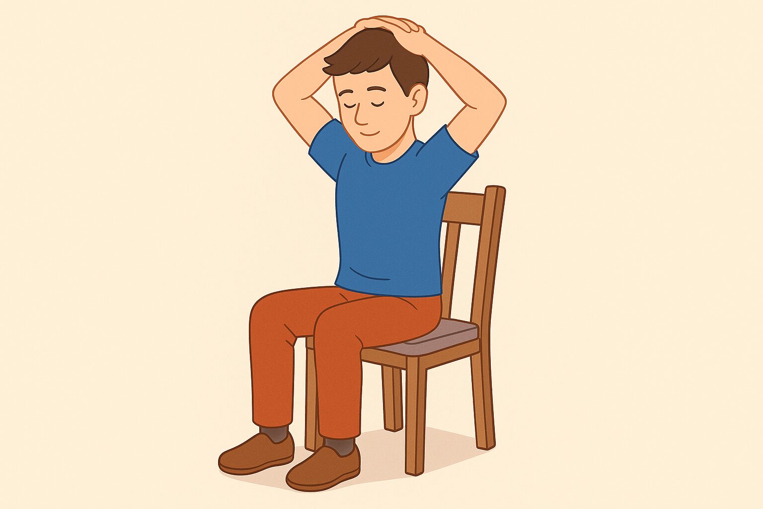 頸部ストレッチ