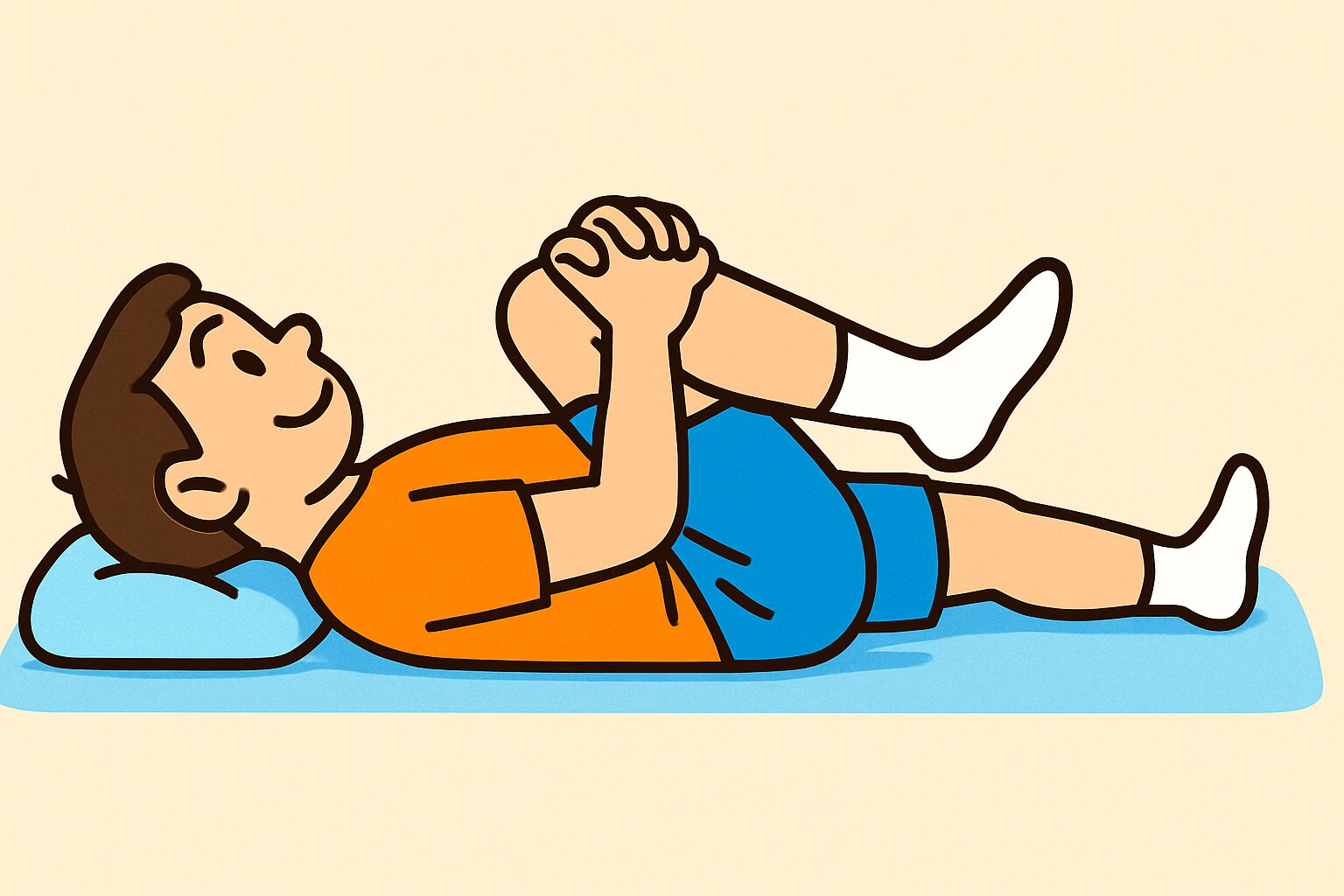 腰まわりの筋肉を柔軟に保つストレッチ