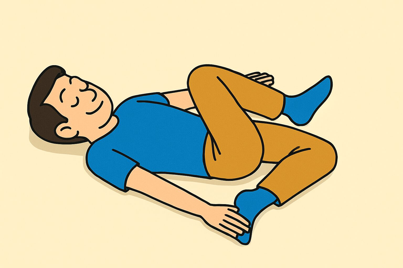 梨状筋のストレッチ