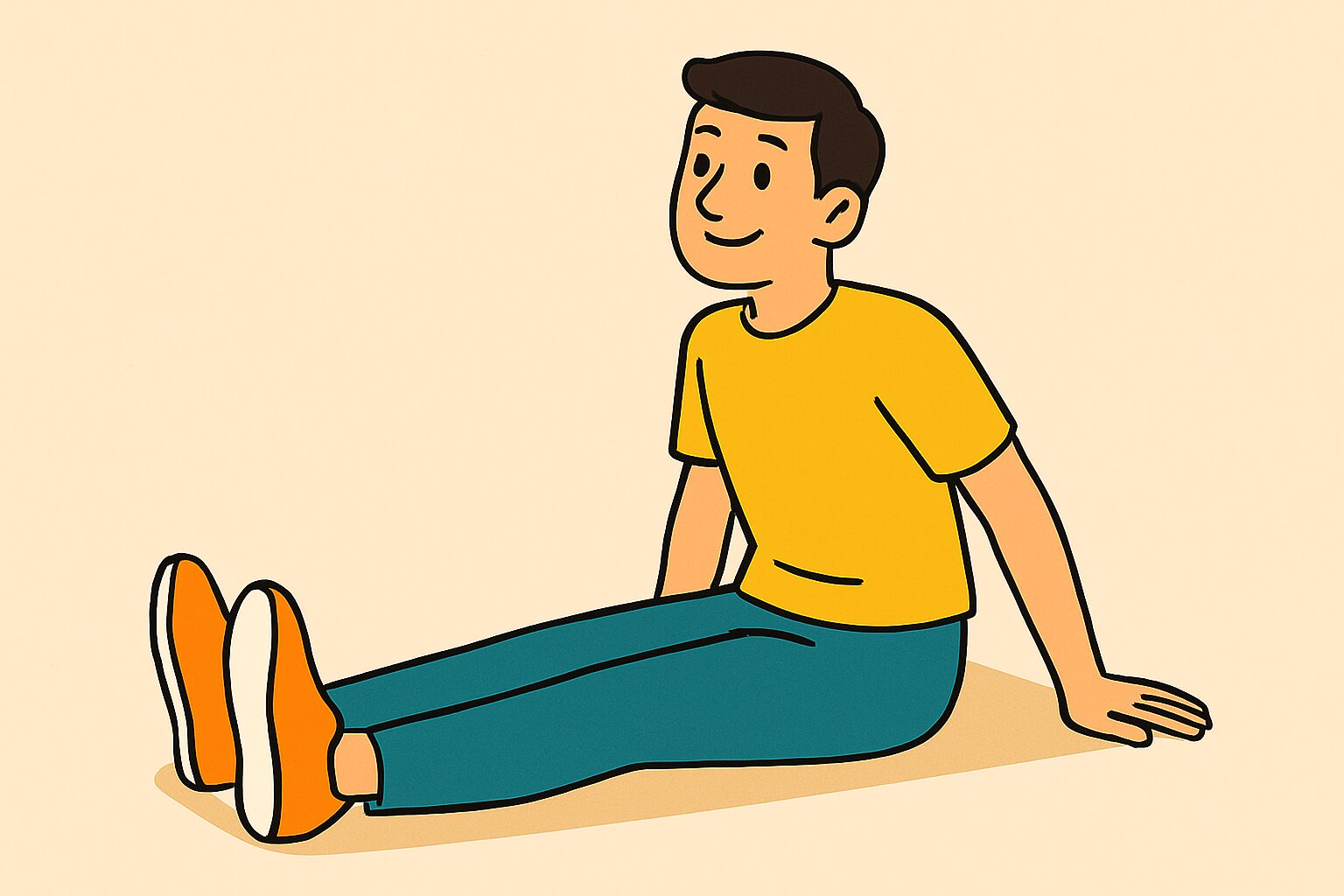 太もも前面のストレッチ