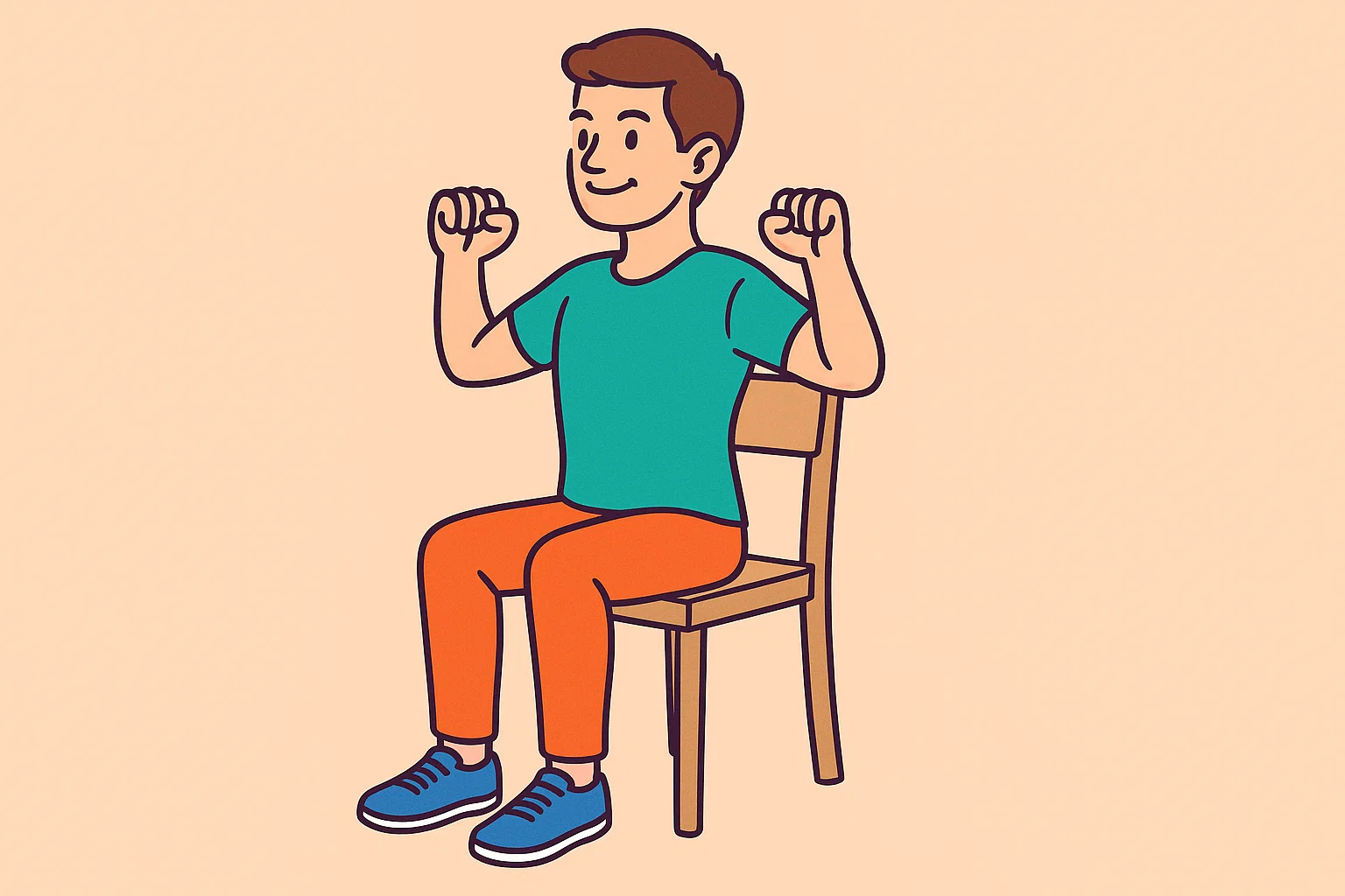 僧帽筋のストレッチ