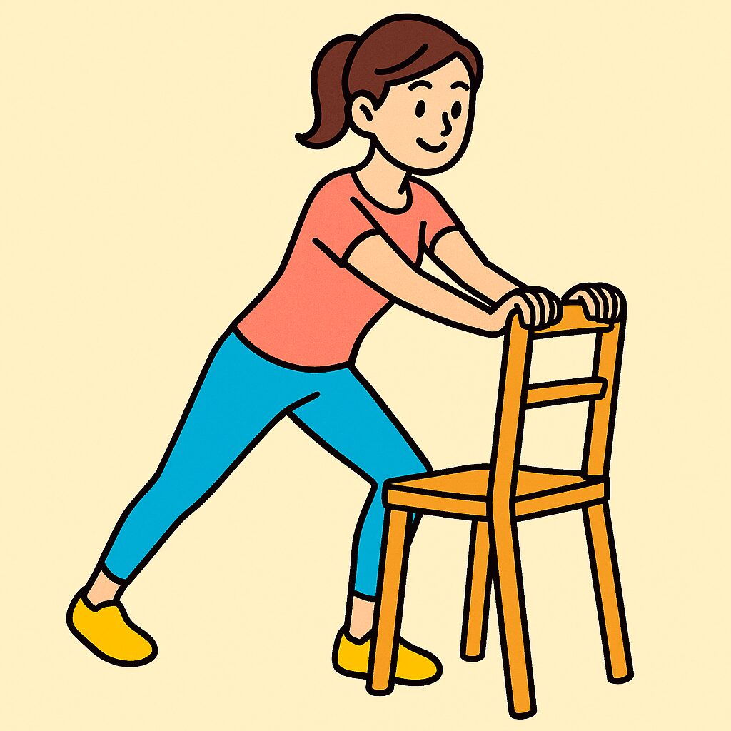 アキレス腱伸ばし