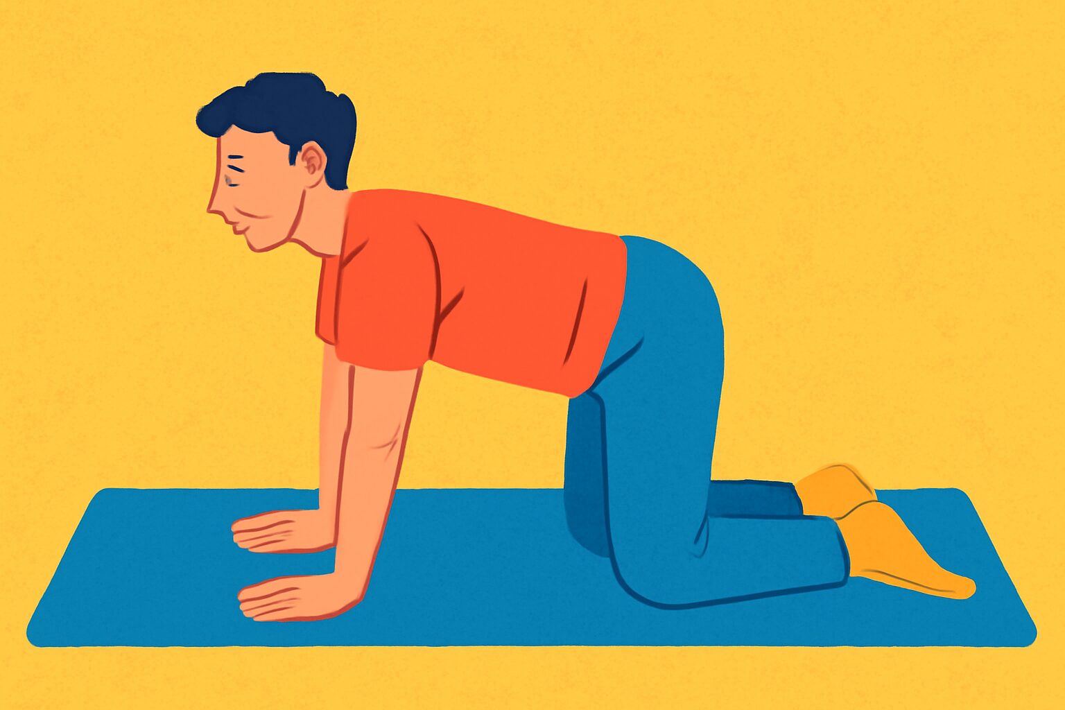 背骨のストレッチ