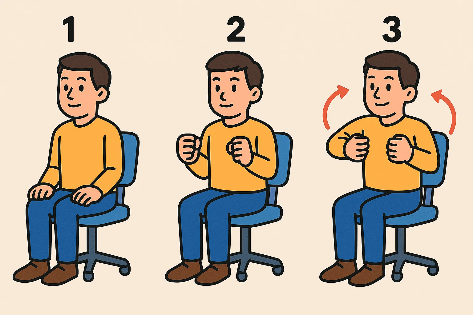 オフィスでもできるストレッチ