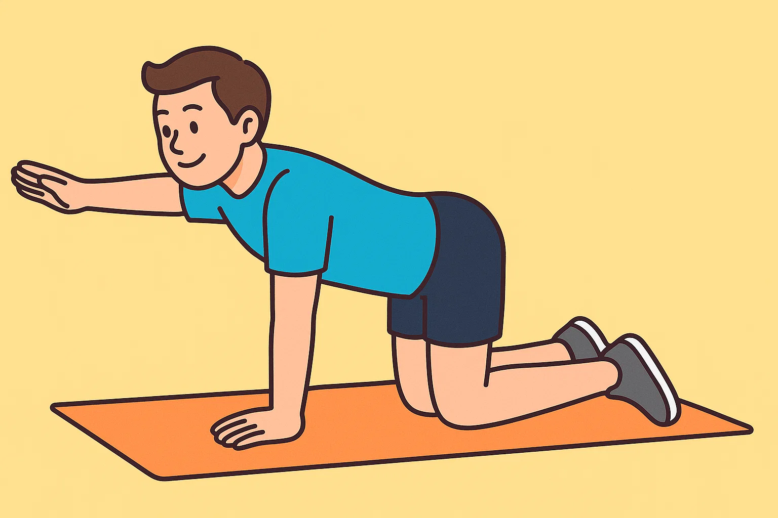 腹筋と背筋のトレーニング