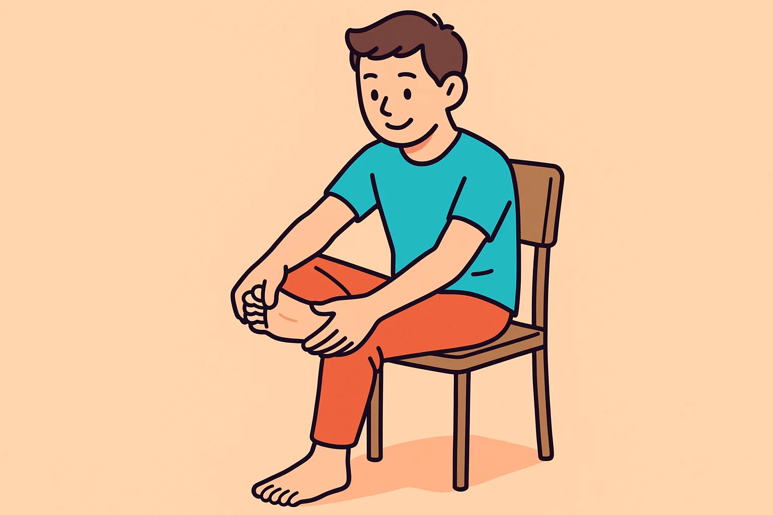 足底腱膜・足首のストレッチ