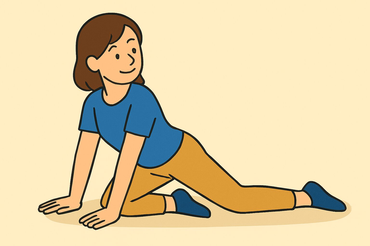 座りながら行うストレッチ