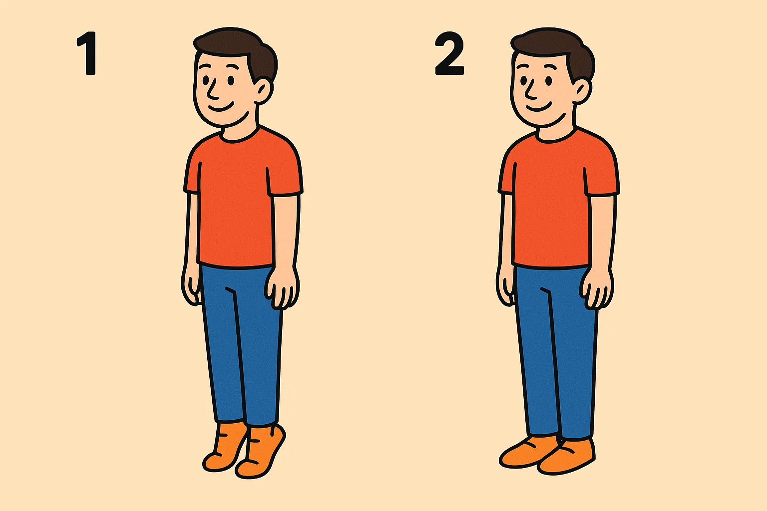 【足もと】立ったままストレッチ