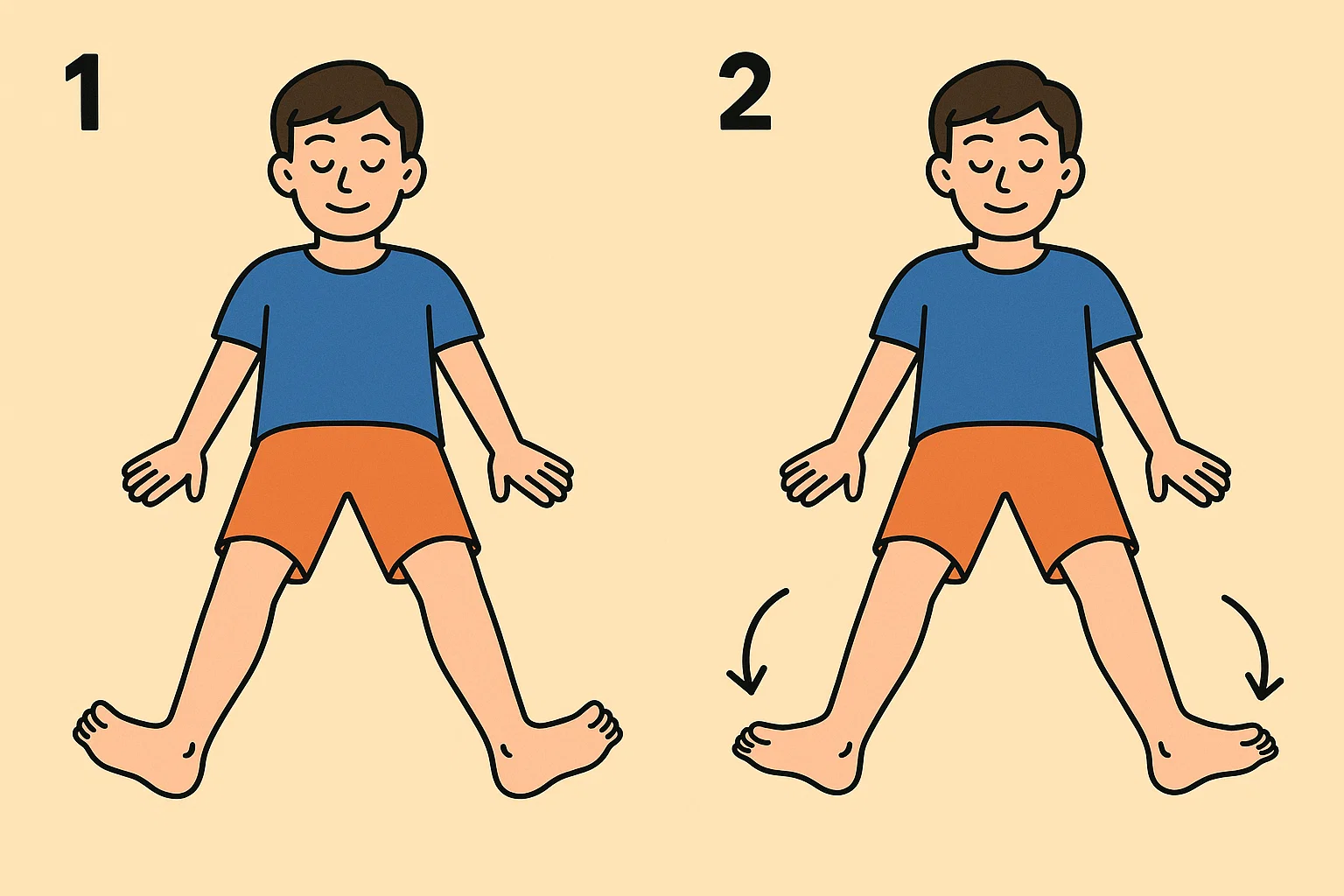 【足~骨盤周り】ワイパーストレッチ