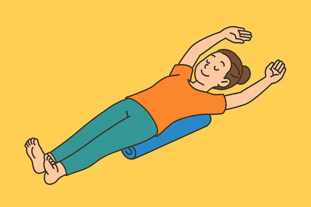 肩甲骨まわりを伸ばす方法